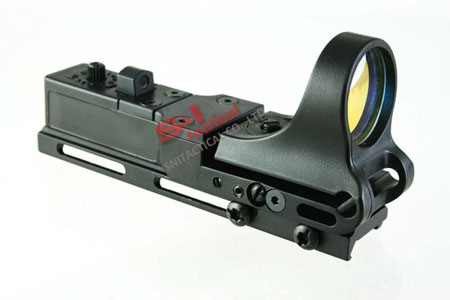 C-More Tactical Railway Reflex Sight 8 MOA Red Dot with mount